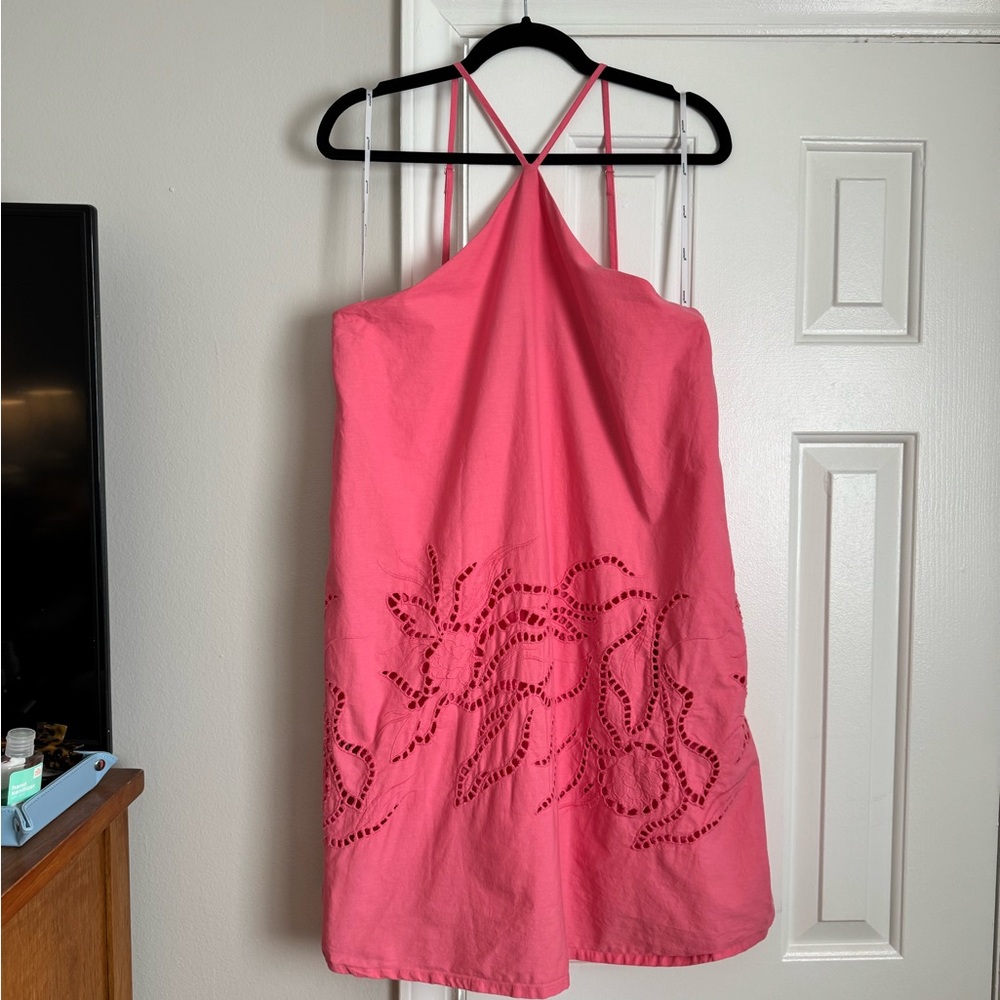 MINKPINK Darla Broderie Mini Dress